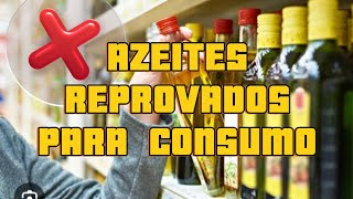 AZEITES IMPRÓPRIOS PARA O CONSUMO 2024 [upl. by Yanahc]