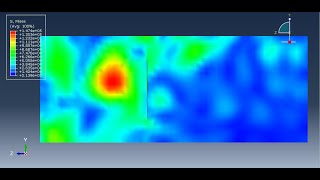 Damage and crack identification in concrete by using piezoelectric material in Abaqus [upl. by Zitella]