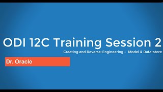 ODI 12C Training Session 2 [upl. by Johnston]