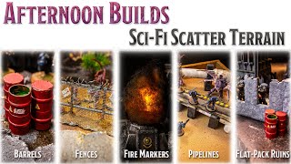 Afternoon Builds  Scatter Terrain for 40K [upl. by Mauldon337]