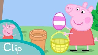 The Egg Hunt 🪺  Peppa Pig Official Clip [upl. by Assek]