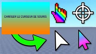 Comment changer le curseur de la souris Roblox Studio [upl. by Snevets]