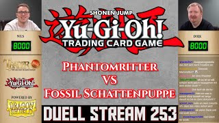 YuGiOh Phantomritter VS Fossil Schattenpuppe  YGO deutsch  YuGiOh TCG Deck Duel 2021  Trader [upl. by Jameson223]