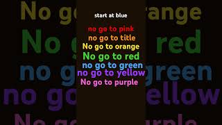 Go to comments red orange yellow Green blue purple pink doge8639 music funny shortvideo [upl. by Immot]