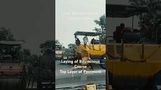 How Bitumen laying is done civilengineering facts autocadbasics highwayprojects diy india [upl. by Chicky]