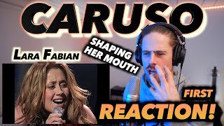 Lara Fabian  Caruso live FIRST REACTION NOW I GET IT [upl. by Anailli]