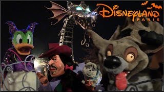 Halloween Party full Parade Villains Celebration 2017 Disneyland Paris [upl. by Natka]