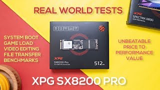 NVME Tested in Real World Performance featuring XPG SX8200 Pro 512GB [upl. by Negaet]