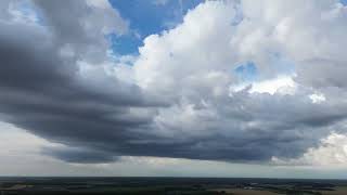 Shelf Cloud over Lynnville Indiana 61724 [upl. by Rimaj]