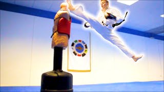 Taekwondo Kicking amp Training Sampler on the BOB XL [upl. by Darken]