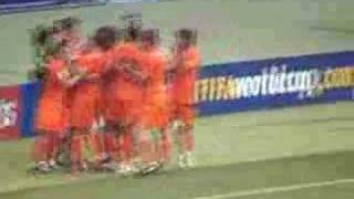 nederland  ivoorkust 10 van persie stuttgart 16062006 [upl. by Lovich715]