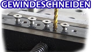 Gewindeschneiden  was funktioniert schnell und effektiv [upl. by Ilrebmik]