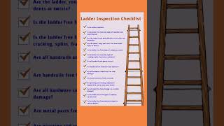 Ladder Inspection Checklist safetyfirst hse engineering malayalam [upl. by Barcot]