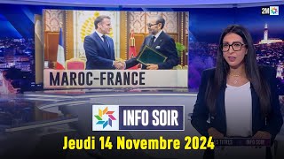 Info soir  Jeudi 14 Novembre 2024 [upl. by Vieva753]