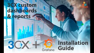 Integration tutorial 3CX and Grafana BI [upl. by Aehsrop]