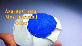 Azurite Stone  Azurite Crystal  How to Identify Azurite stone [upl. by Lunn]