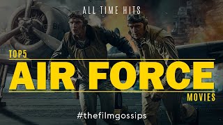 Top 5 Air Force Movies  The Film Gossips [upl. by Espy]