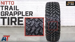 19992018 F150 NITTO Trail Grappler Tire Available From 31quot to 37quot Diameters Review [upl. by Solotsopa]