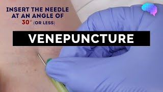 Venepuncture  How to take a blood sample  OSCE Guide  UKMLA  CPSA [upl. by Notreb]