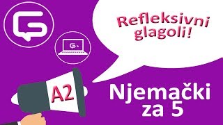 Njemački za 5 Refleksivni glagoli u njemačkom jeziku epizoda 22 [upl. by Rea]