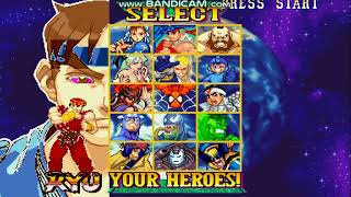 Marvel vs Capcom Clash of Super Heroes  Cheats Part 12 [upl. by Talyah37]