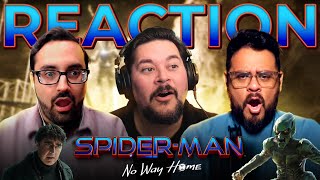 SpiderMan No Way Home  Official Trailer Reaction [upl. by Keverian275]