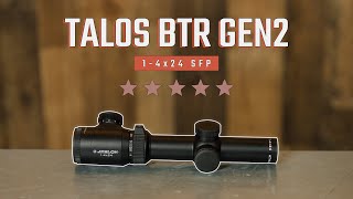 Talos BTR GEN2 14x24 Riflescope  Athlon Optics [upl. by Ahsekyw89]