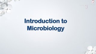 1 Introduction to Microbiology Part 1 🧬💜 [upl. by Adamson229]