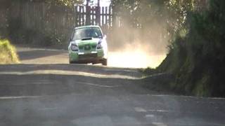 Rally Whangarei 2011 Seed Force Subaru Ben Jagger and Ben Hawkins [upl. by Weathers181]