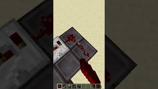 2x2 piston door 2x2的活塞門 minecraft build shorts [upl. by Noek963]