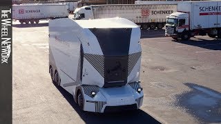 Einride TPod Autonomous 26ton Electric Truck [upl. by Yehudi636]