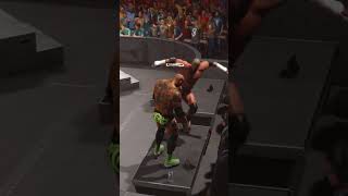 Pedigree wwe wrestling tripleh batista wwe2k24 [upl. by Intirb745]