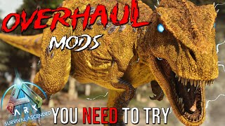 5 OVERHAUL Mods You NEED To Play In ARK Survival Ascended [upl. by Ellenod420]