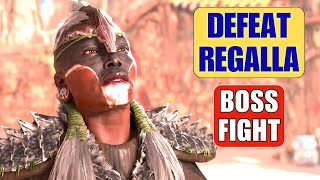 Defeat Regalla Boss Fight Horizon Forbidden West [upl. by Esya]