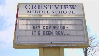 Covington reflects on destruction Crestview Middle and Elementary School faced from deadly tornado [upl. by Shaya111]