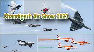 Air Show Chandigarh 2023  Full Show  Indian Air Force Day [upl. by Enyaht673]