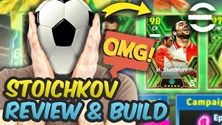 efootball 😱 I Pack Epic Stoichkov Booster Insane Free Card Build amp Review [upl. by Aniarrol]