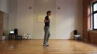 Kurs Salsy NY Krok Podstawowy  Salsa On2 Mambo NY Basic Step Instructional [upl. by Eelreveb953]