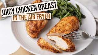 Juicy Air Fryer Chicken Breast Quick amp Easy [upl. by Ahseret210]