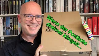 Wenn der Postbote dreimal klingelt…  Buchpost und Buchgeschenke auspacken [upl. by Old]