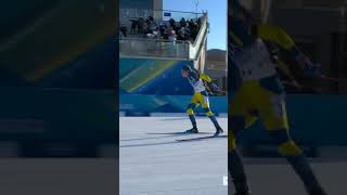 Sweden wins first biathlon relay gold [upl. by Frager]