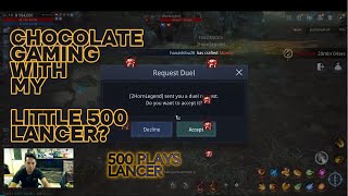 MIR4 GLOBAL  CHOCOLATE GAMING LANCER GAMEPLAY 500 PLAYS [upl. by Leiba]