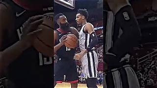 James harden vs dejounte Murray 😧 shorts [upl. by Lertsek]