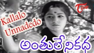 Anthuleni Katha Movie Songs  Kallalo Unnadedo Video Song  Rajinikanth  Jayapradha [upl. by Christopher235]