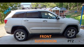 Jeep Grand Cherokee WK2 Front Suspension PT2 [upl. by Frasco92]