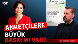 KONDA anket açıklamıyor Hakan Bayrakçı yeniden araştırma yapıyor [upl. by Fabriane]