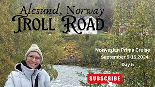 Alesund Norway  A Rainy Troll Road and Dancing the Night away [upl. by Hasila]