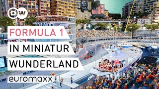 Miniature F1 Grand Prix Miniatur Wunderland with new sections for Monaco amp Provence [upl. by Crow349]