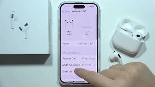 AirPods 3 Turn OnOff Auto Ear Detection [upl. by Zahara]