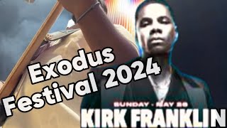 Kirk Franklin  Exodus Festival Bass Guitar [upl. by Bilak]